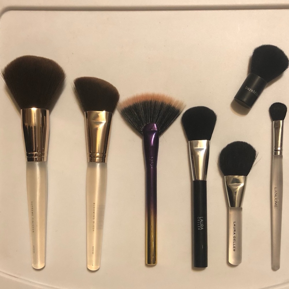 Laura Geller, TARTE, BareMinerals Makeup Brushes